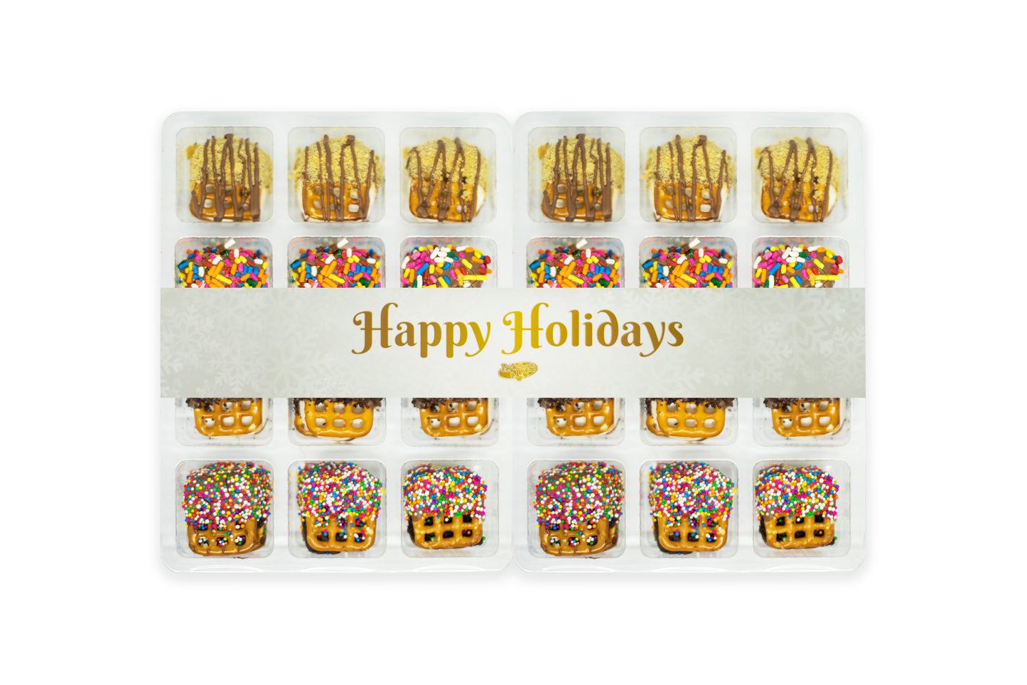 Happy Holidays Pretzelwich