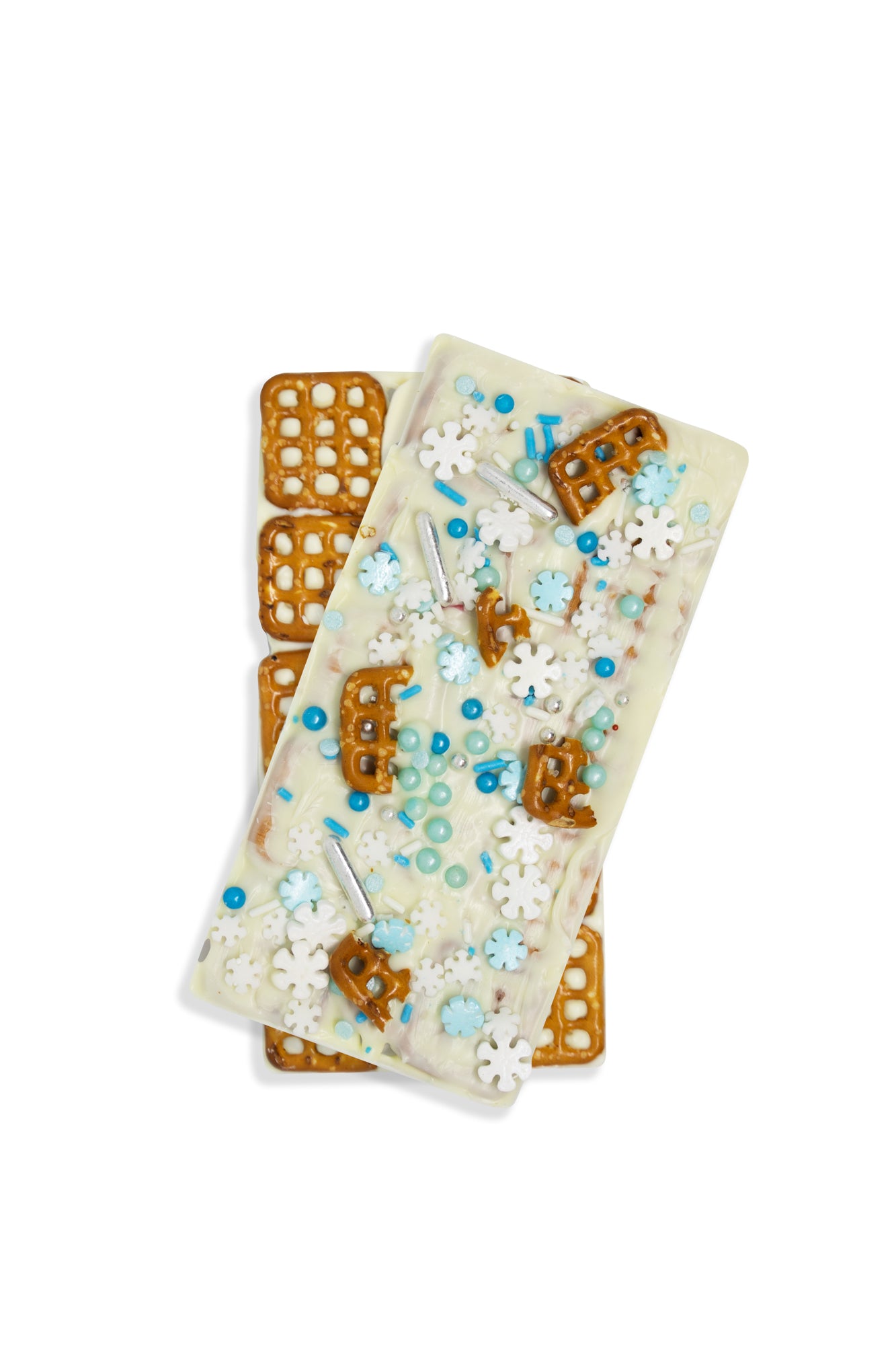 Hanukkah Pretzel Bark